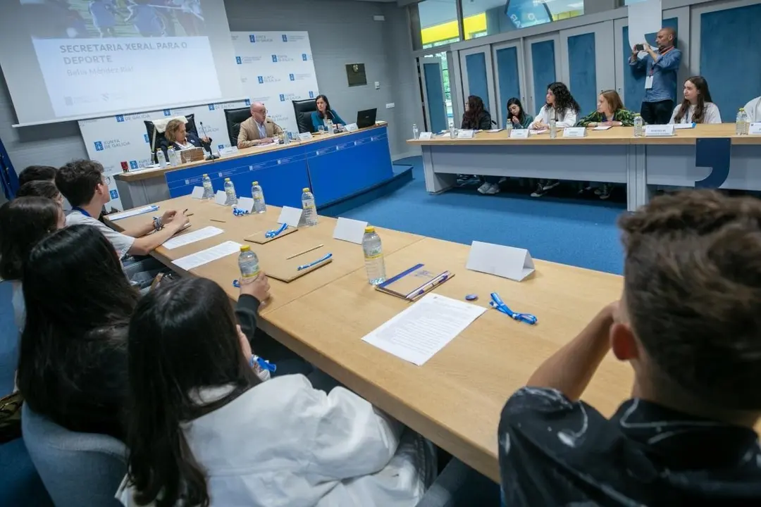 Foto (Xunta de Galicia)  El 21 de mayo el director general de Familia, Infancia y Dinamizaci&oacute;n Demogr&aacute;fica, Jacobo Rey, presidi&oacute; el pleno del Consejo Auton&oacute;mico de Infancia y Adolescencia de la Xunta (CAIA). En este encuentro, que cont&oacute; con la participaci&oacute;n de la subdirectora general de Planes y Programas de la Secretar&iacute;a General para el Deporte, Belia M&eacute;ndez, trasladaron a los participantes las medidas que se est&aacute;n llevando a cabo desde la Administraci&oacute;n auton&oacute;mica en el &aacute;mbito deportivo centradas en la infancia y adolescencia.