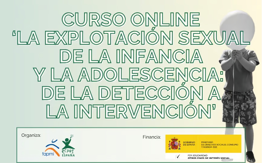Curso sobre la explotaci&oacute;n sexual de la infancia y la adolescencia.